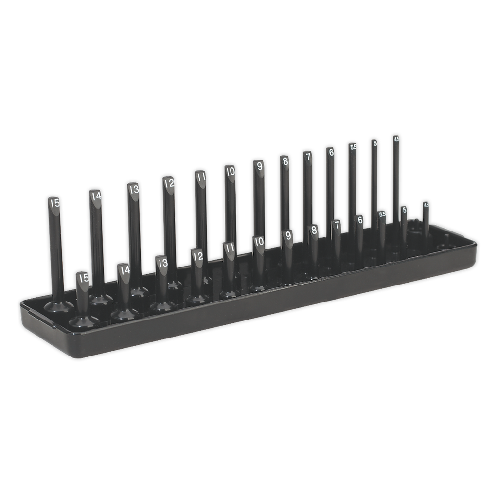 Premier Socket Holder 1/4"Sq Drive 4-15mm
