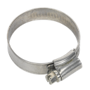 Stainless Steel Hose Clip 32-44mm - Pack of 10