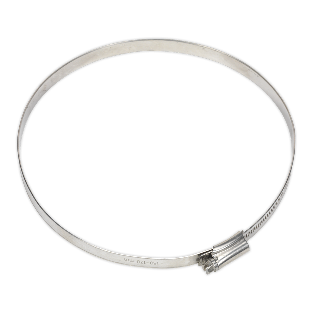 Stainless Steel Hose Clip 150-170mm - Pack of 5