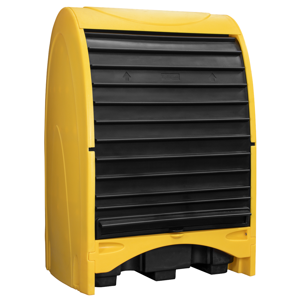 2 Drum Spill Pallet with Hardcover 250L Capacity