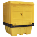 IBC Spill Pallet with Weathertight Hardcover