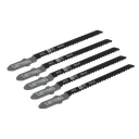 Jigsaw Blade for General Wood 75mm 12tpi - Pack of 5