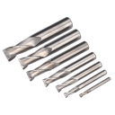 HSS End Mill Set 2 Flute 4-16mm