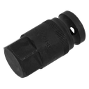 Motorcycle Wheel Nut Socket H24 1/2"Sq Drive
