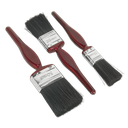 Pure Bristle Paint Brush Set 3pc