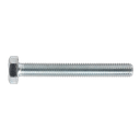 8.8 Zinc Plated HT Setscrew M10 x 80mm, DIN 933 - Pack of 25