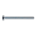8.8 Zinc Plated HT Setscrew M6 x 60mm, DIN 933 - Pack of 50