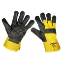 Worksafe® Rigger's Gloves with Hide Palm - Pack of 6 Pairs