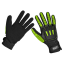 Cut & Impact Resistant Gloves, X-Large - Pair