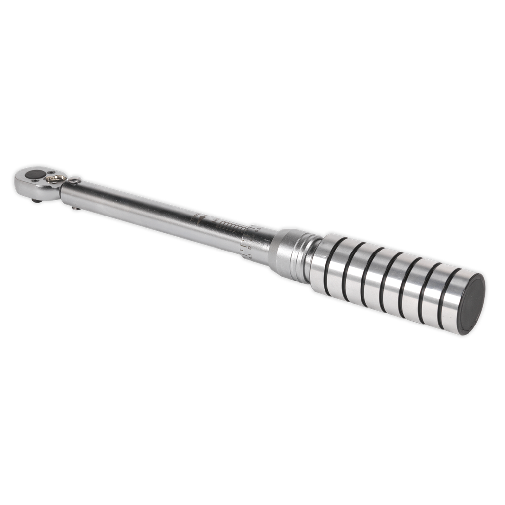 Premier Calibrated Micrometer Style Torque Wrench 1/4"Sq Drive 4-20Nm