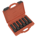 Impact & TRX-Star* Female Deep Socket Set 3/4"Sq Drive 12-Point 6pc