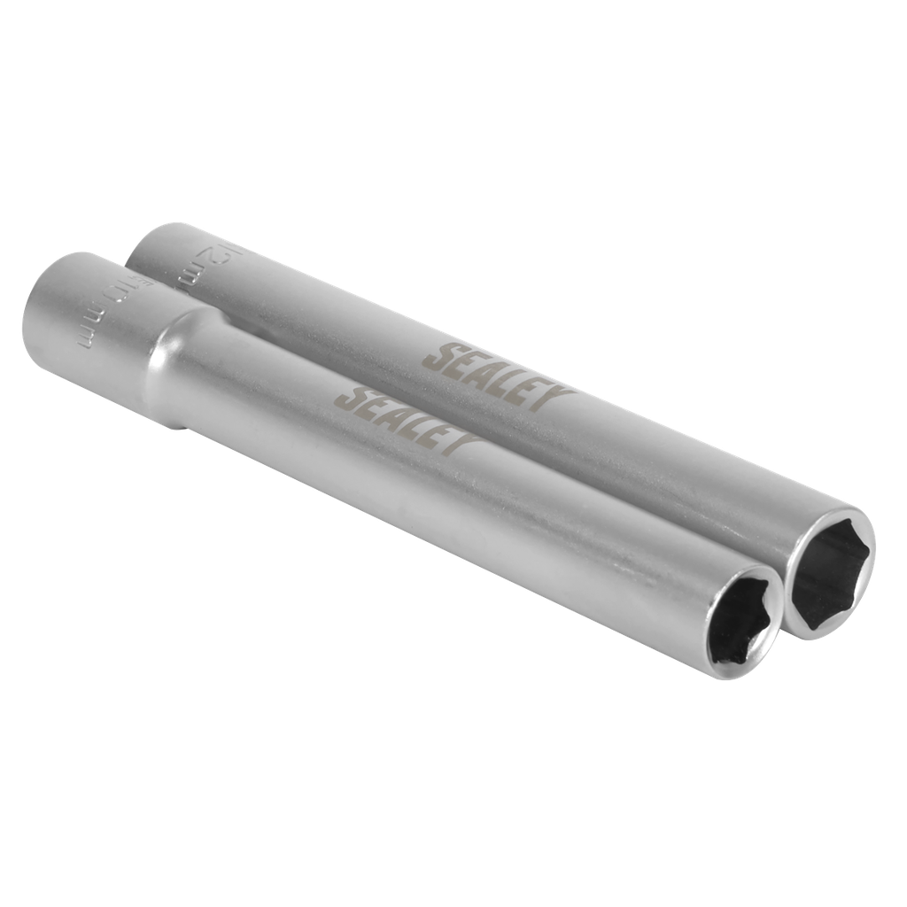 Extra-Deep Socket Set 3/8"Sq Drive 2pc