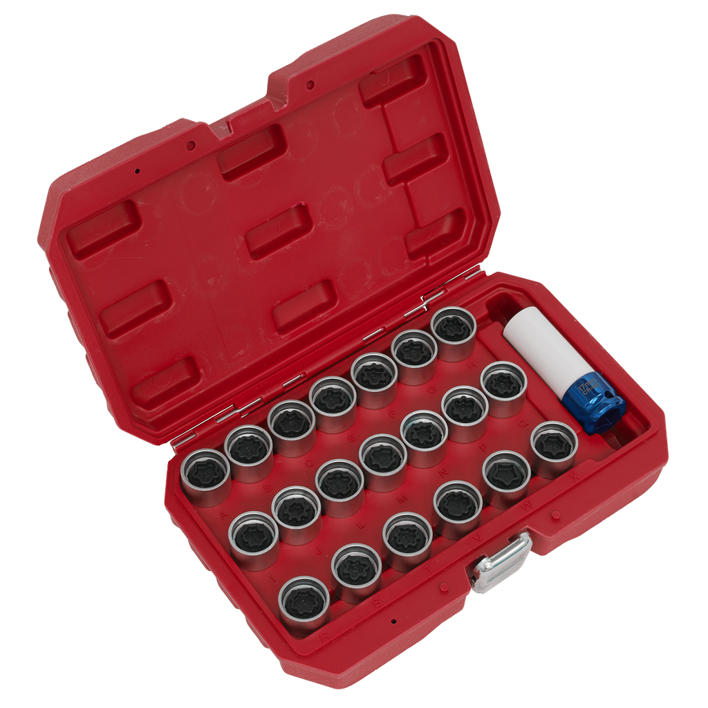 Locking Wheel Nut Key Set for Audi 21pc