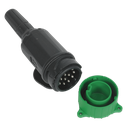 Towing Plug 13-Pin Euro Plastic 12V