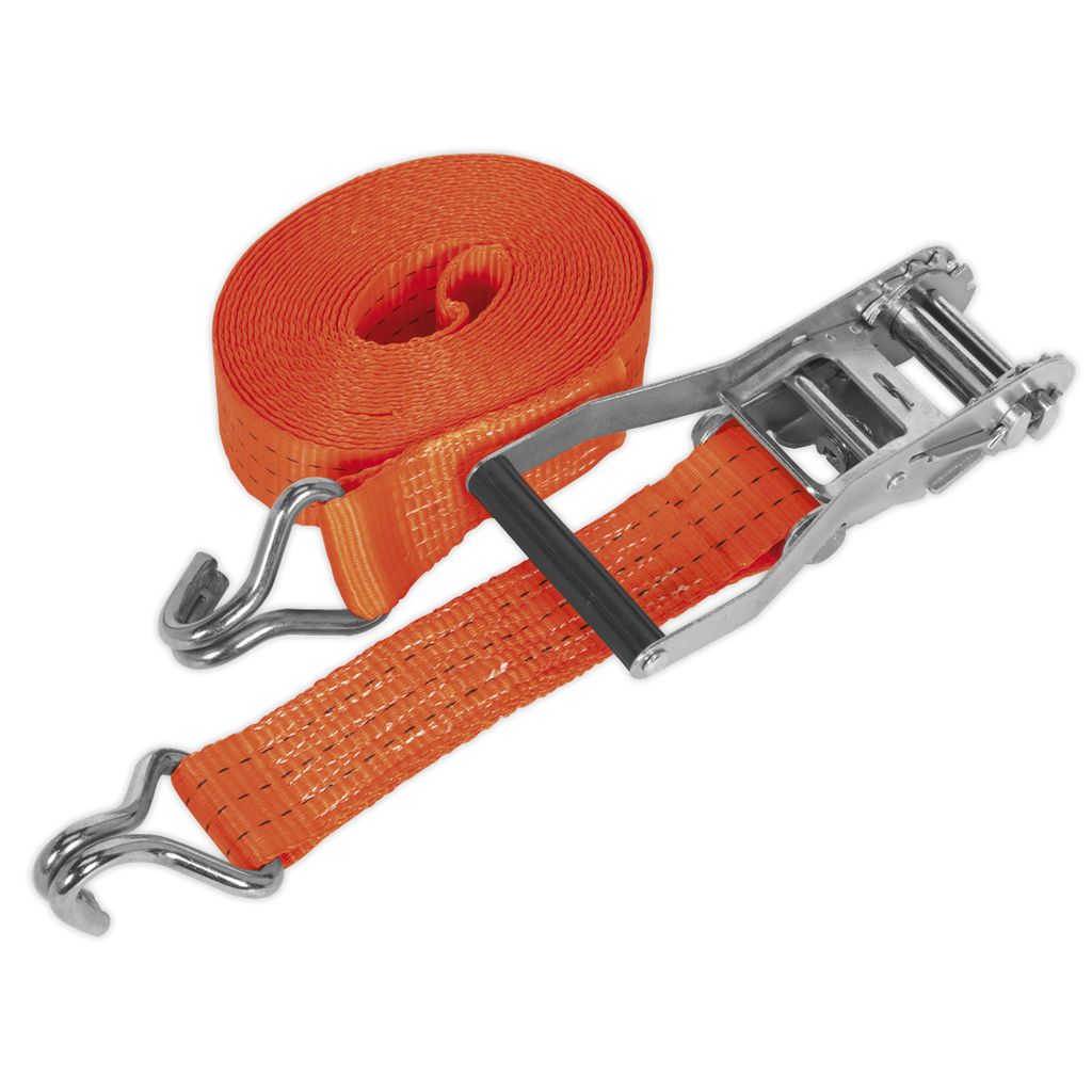 Ratchet Strap Polyester Webbing 50mm x 6m 3000kg Breaking Strength