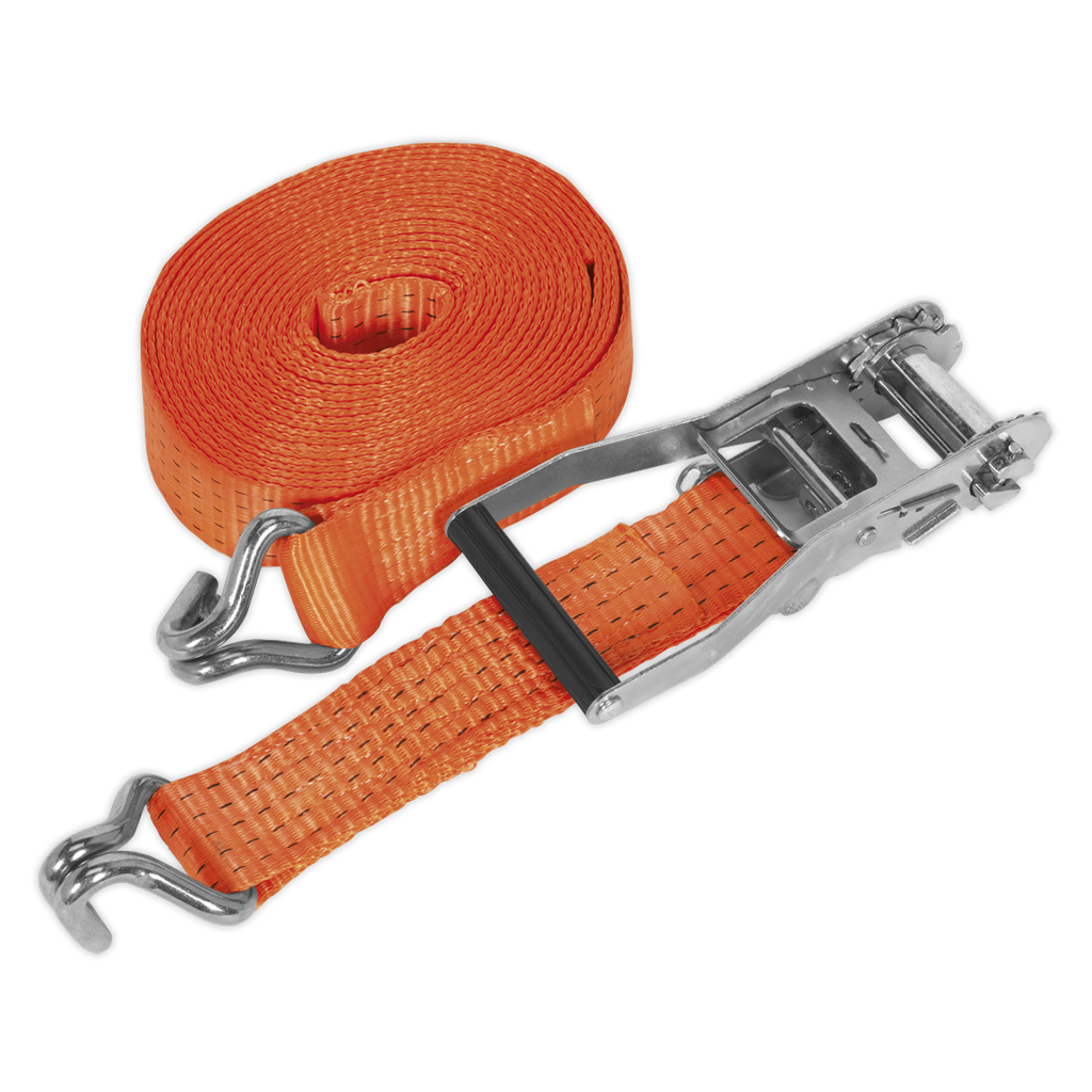 Ratchet Strap Polyester Webbing 50mm x 10m 5000kg Breaking Strength
