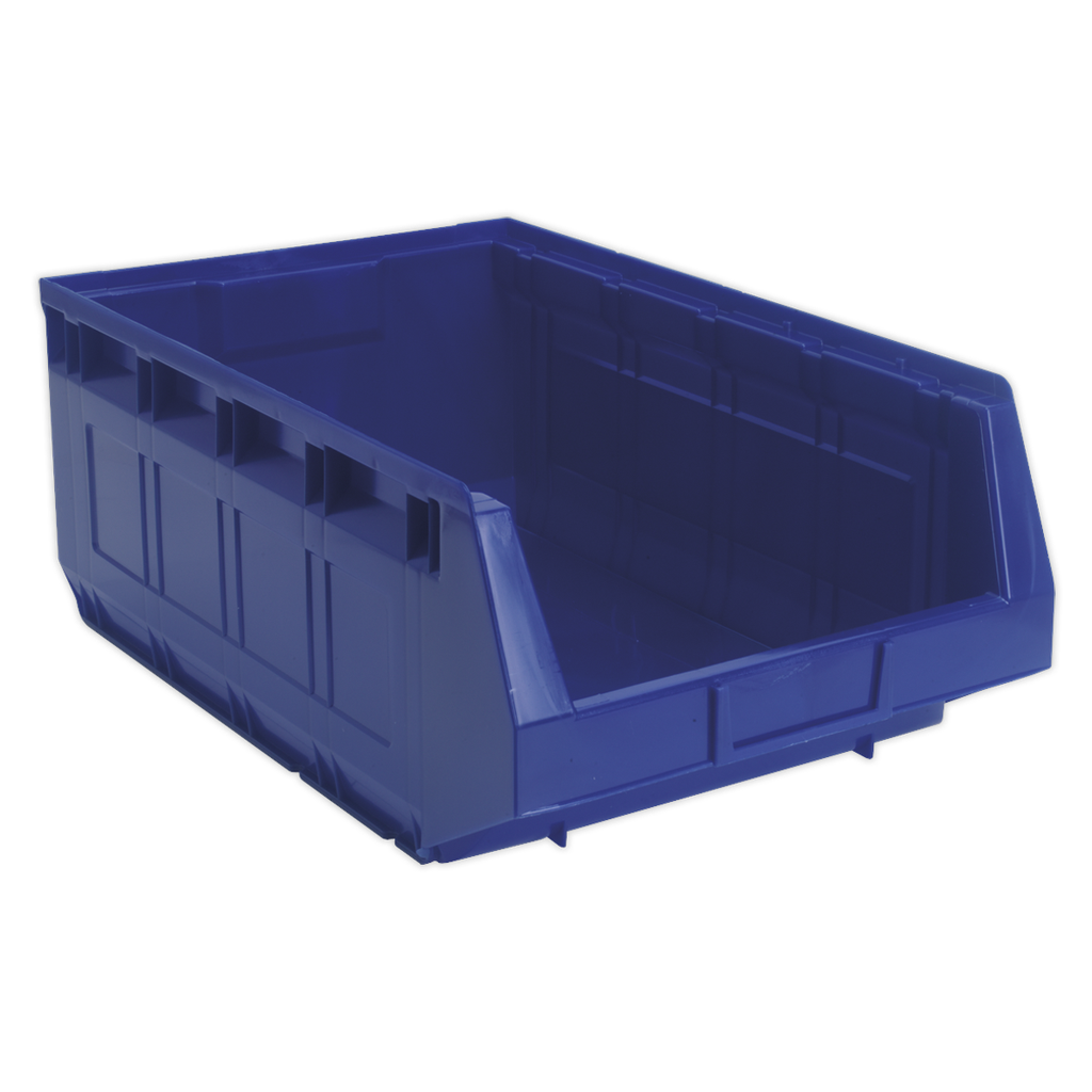 Plastic Storage Bin 310 x 500 x 190mm, Blue - Pack of 12