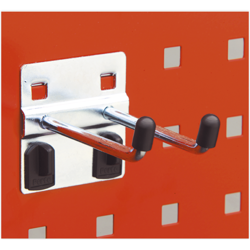 Double Prong Hook with Angled End 6 x 50mm - Pack of 5