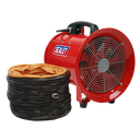 Portable Ventilator with 5m Ducting 250mm