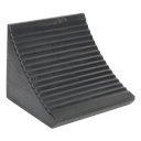Heavy-Duty Rubber Wheel Chock - Single