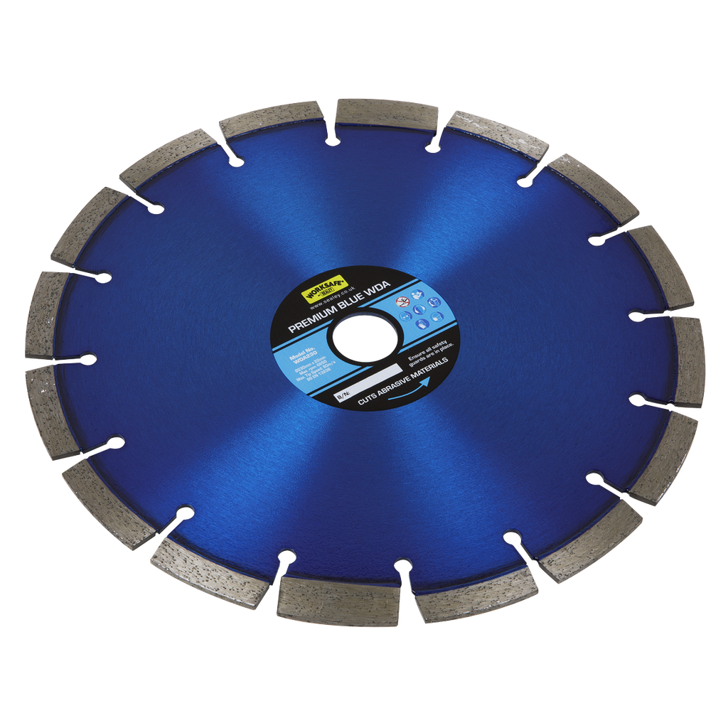 Worksafe® Premium Blue WDA Diamond Blade 230 x 22mm