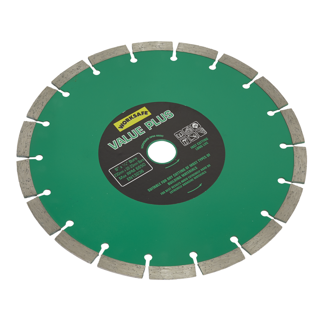 Worksafe® Value Plus Diamond Blade 230 x 22mm