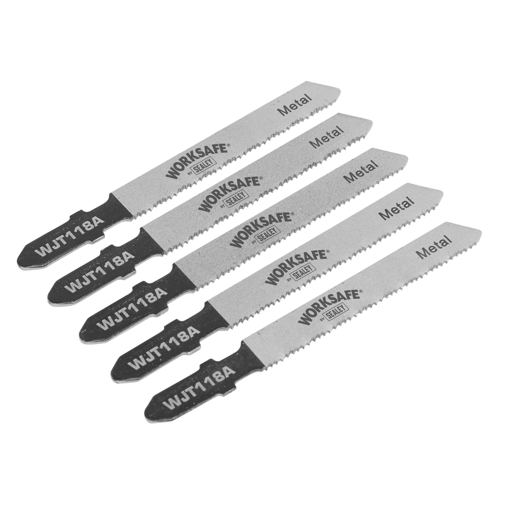 Worksafe® Jigsaw Blade for Metal 55mm 21tpi - Pack of 5