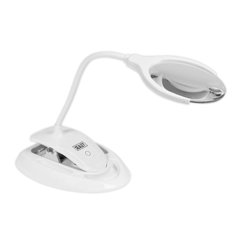 Rechargeable Dimmable Dual Mounting Magnifying Worklight 6 SMD LED