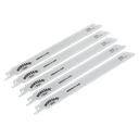 Reciprocating Saw Blade for Metal 225mm 18tpi - Pack of 5