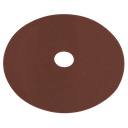 Worksafe® 115mm Fibre Backed Sanding Disc 120Grit - Pack of 25