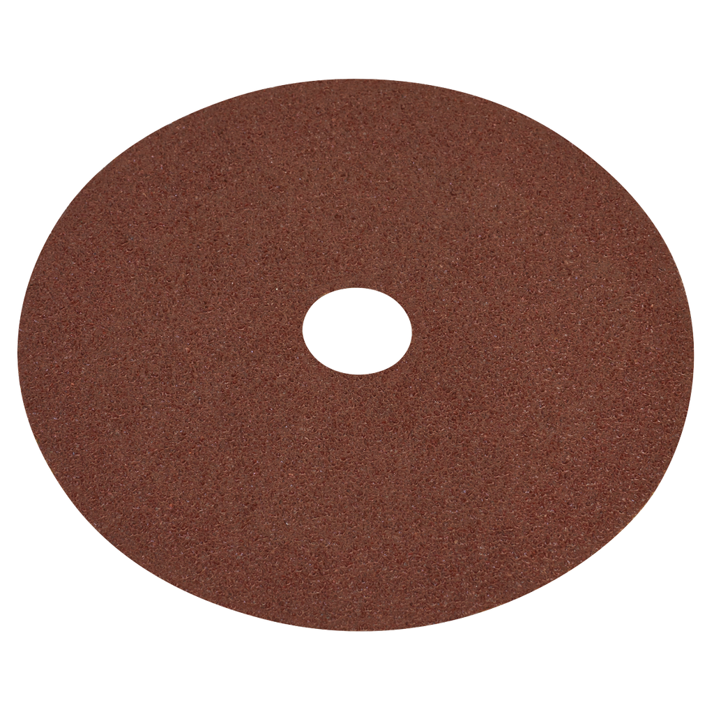 Worksafe® 115mm Fibre Backed Sanding Disc 40Grit - Pack of 25