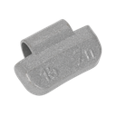 Plastic Coated Zinc Plated Hammer-On Wheel Weight for Alloy Wheels 15g - Pack of 100