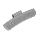 Plastic Coated Zinc Plated Hammer-On Wheel Weight for Alloy Wheels 30g - Pack of 100