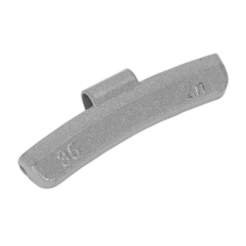 Plastic Coated Zinc Plated Hammer-On Wheel Weight for Alloy Wheels 35g - Pack of 50
