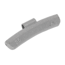 Plastic Coated Zinc Plated Hammer-On Wheel Weight for Alloy Wheels 35g - Pack of 50