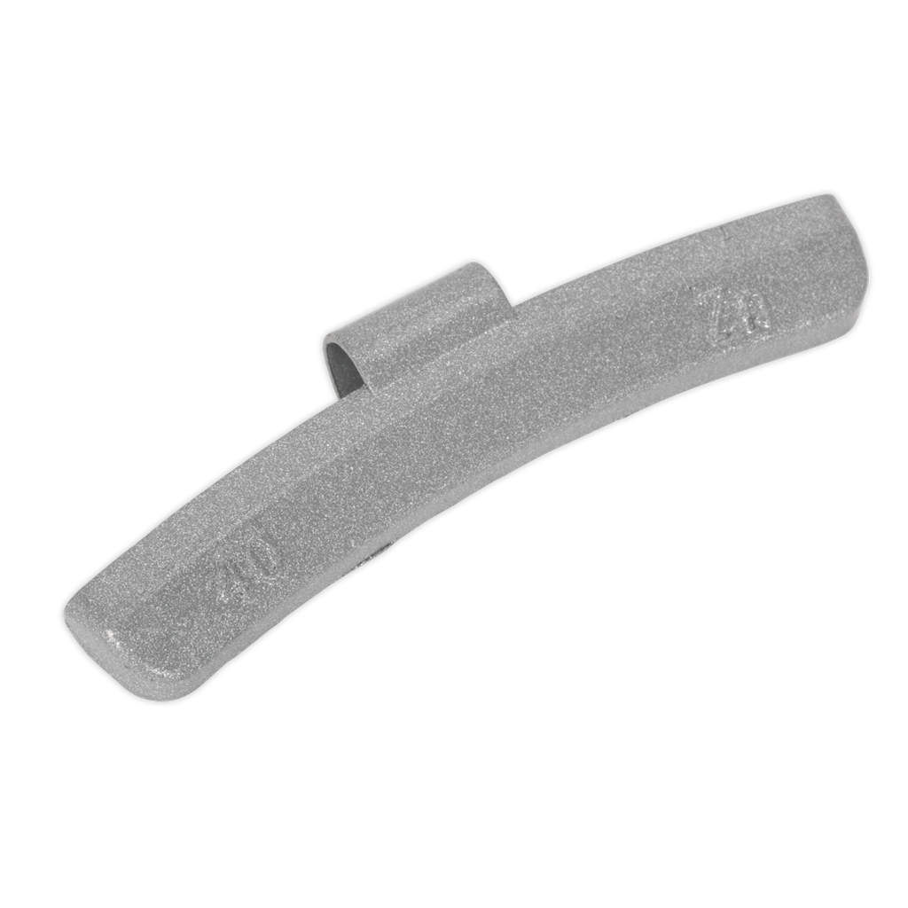 Plastic Coated Zinc Plated Hammer-On Wheel Weight for Alloy Wheels 40g - Pack of 50