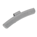 Plastic Coated Zinc Plated Hammer-On Wheel Weight for Alloy Wheels 40g - Pack of 50