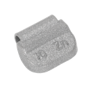 Zinc Plated Hammer-On Wheel Weight for Steel Wheels 10g - Pack of 100
