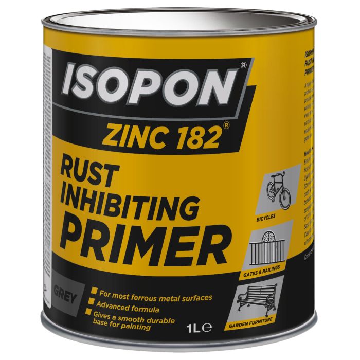 ZINC 182 Rust Inhibiting Primer 2.5L Tin Grey 