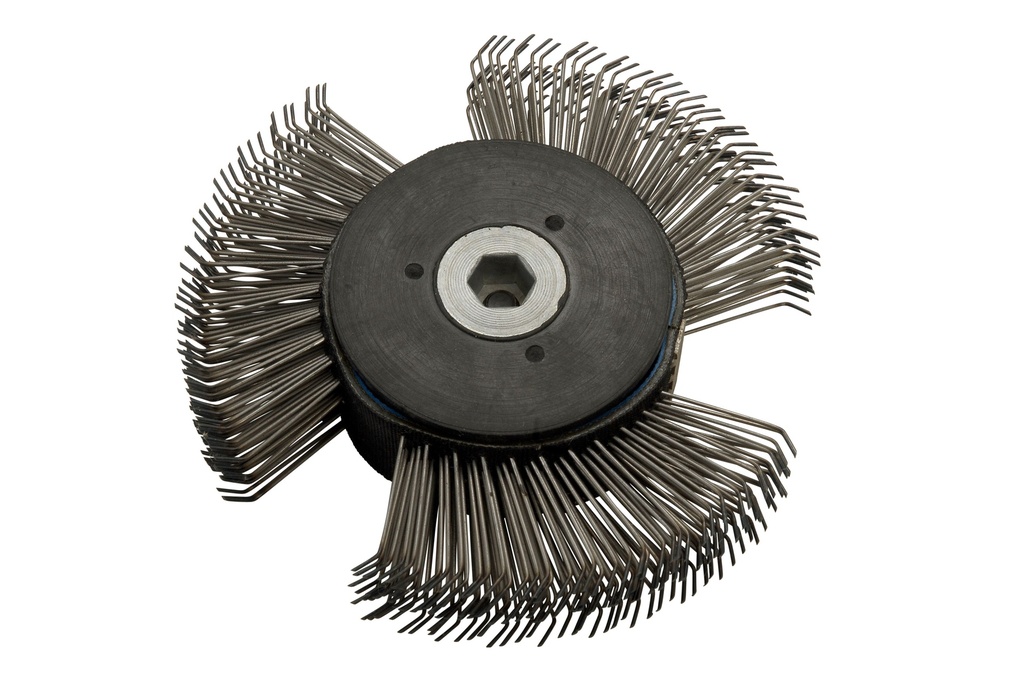 Wire Brush (Steel) and Hub Assembly For FT1047/FT1048, Coarse