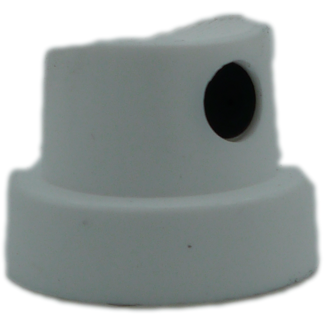AEROSOL NOZZLE - ROUND WHITE BLACK NOZZLE FOR CROMADEX (PACK OF 100)