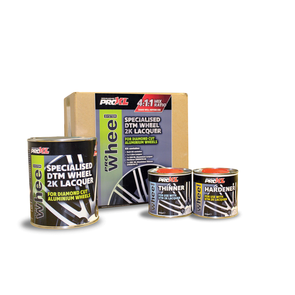 PROWHEEL - DTM ALUMINIUM MATT LACQUER KIT (6LT)