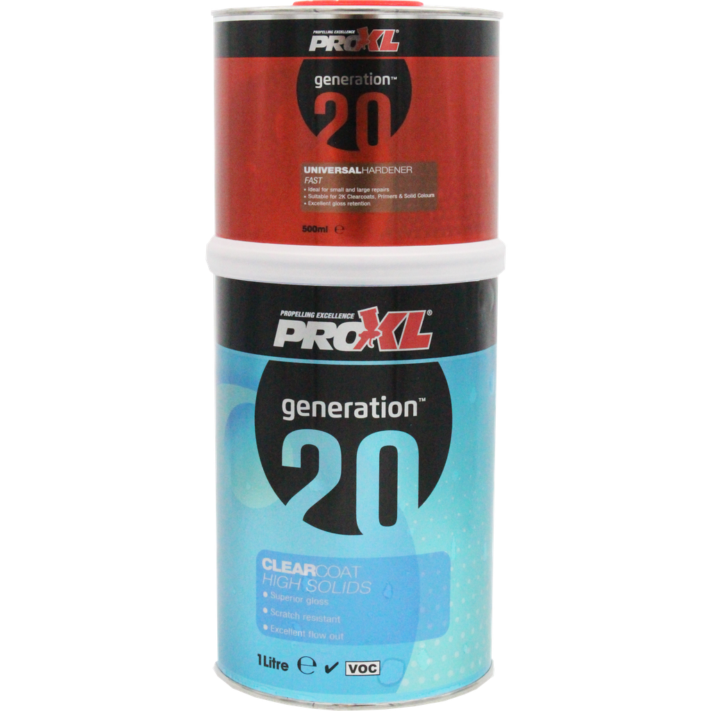 PROXL GENERATION20 - HIGH SOLIDS 2K CLEARCOAT FAST KIT (1.5LT)