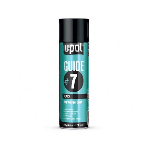 450ml Upol Guide 7 Black Dry Guide Coat Aerosol (Each)