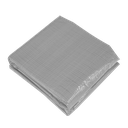 Dellonda Rectangular Swimming Pool Top Cover & Rope Ties for DL22