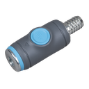 PCL Push Button Safety Coupling Tailpiece for 1/2" Hose