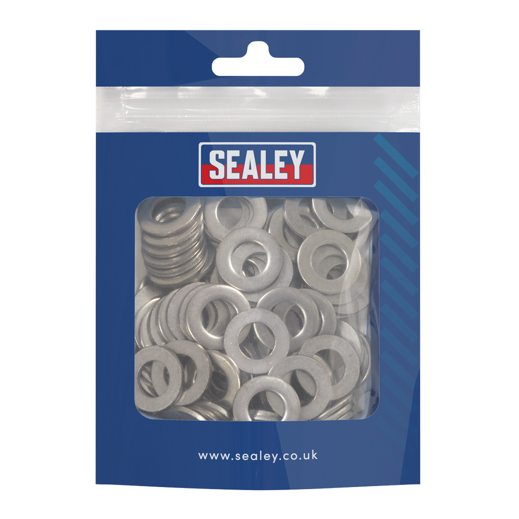 Stainless Steel Flat Washer M10 A2, DIN 125 - Pack of 100