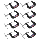 Junior C-Clamp Set 28mm x 28mm 8pc