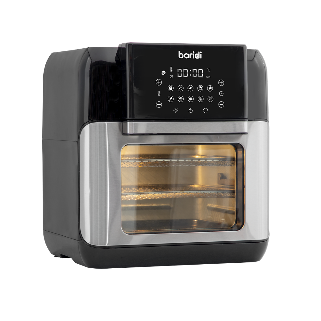 Baridi Air Fryer & Rotisserie Oven 12L Capacity