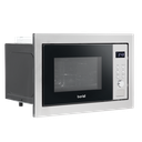 Baridi Integrated Microwave Oven with Grill 25L Capacity 900W - Stainless Steel